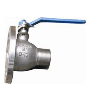 不鏽(xiù)鋼角式放(fang)料閥