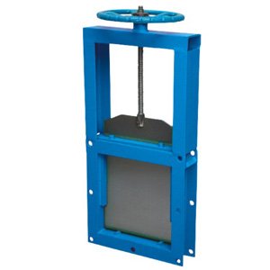 PZ973-電動對夾式(shi)刀型閘閥，刀閘(zha)閥