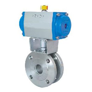 氣動對(duì)夾球閥(fa)Q671F