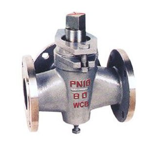 三(sān)通鑄鋼(gang)旋塞閥(fá)