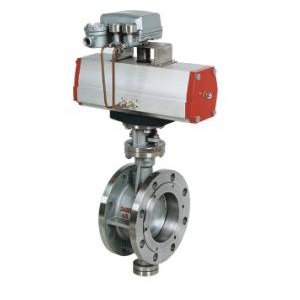 D643H氣動法蘭式(shì)彈性硬密封(fēng)蝶閥